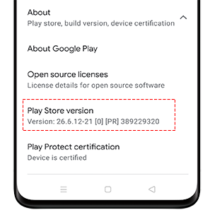 OPPO phone Play Store version