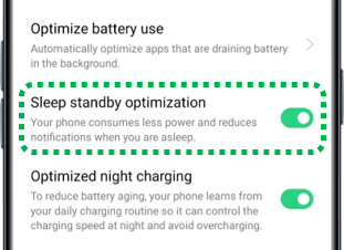 F19 series sleep standby optimization