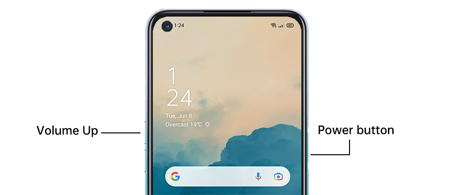 OPPO A54 Force Restart