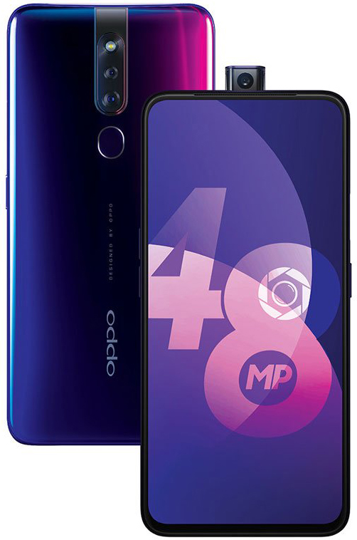 OPPO F11 Pro is not waterproof, phone mockup