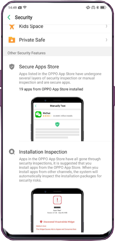 Installation Inspection for Find X