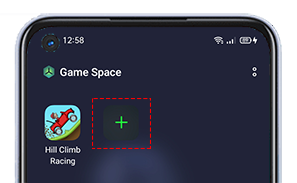 OPPO A54 Add Games on Game Space