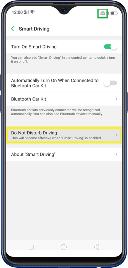 Do Not Disturb Driving