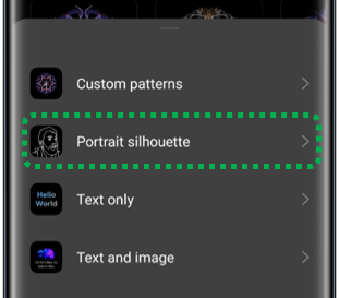 Reno6 Series AOD Portrait Silhouette