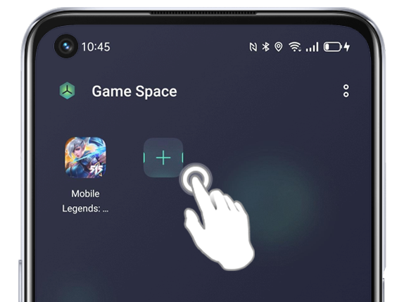 OPPO A74 Add a game on your OPPO Game Space