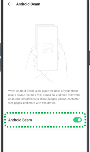 Android Beam setting