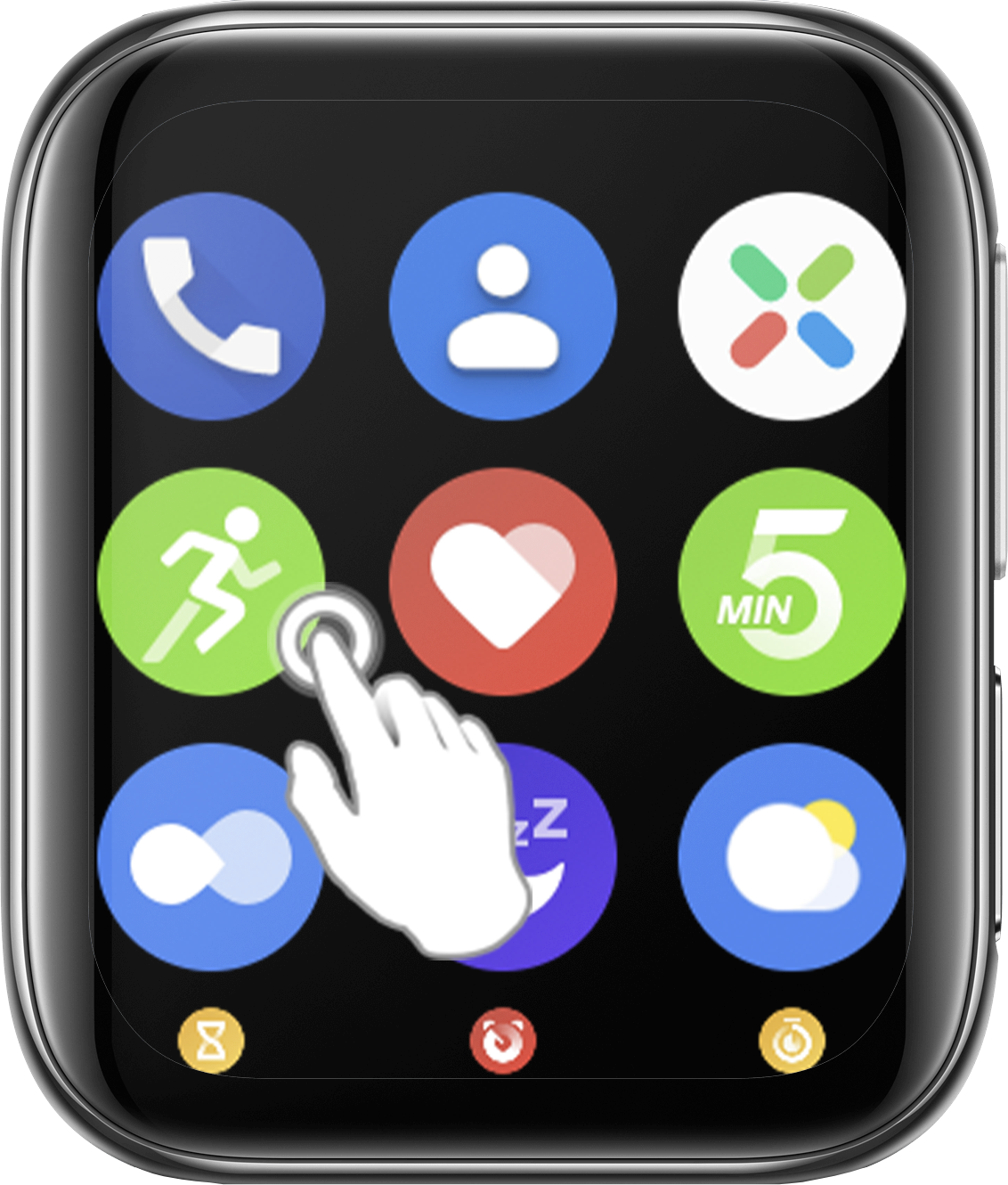 What is a Fat Burn Run in OPPO Watch?