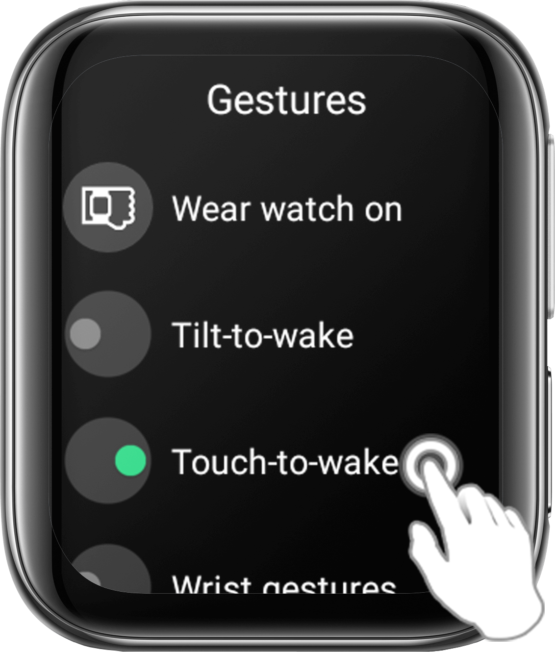 OPPO Watch Doesn't Light Up When I Tap It, What Should I Do?