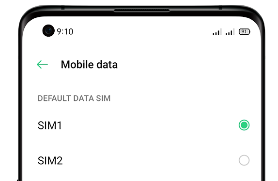 OPPO Mobile data SIM