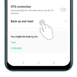 OPPO A92 Back up and Reset