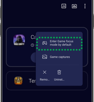 Game focus mode ColorOS 11